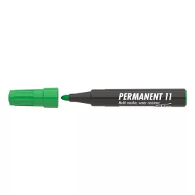 Alkoholos marker ICO Permanent 11 zöld