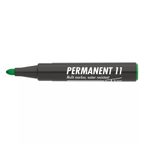 Alkoholos marker ICO Permanent 11 zöld