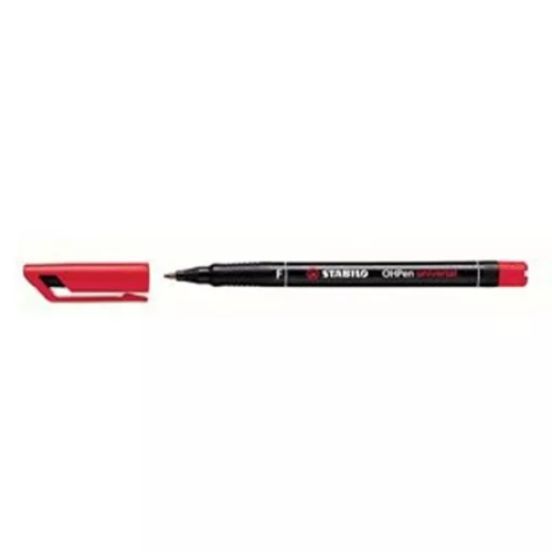Alkoholos marker STABILO 842 F piros