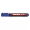 Alkoholos marker EDDING 330 vágott kék