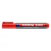 Alkoholos marker EDDING 330 vágott piros