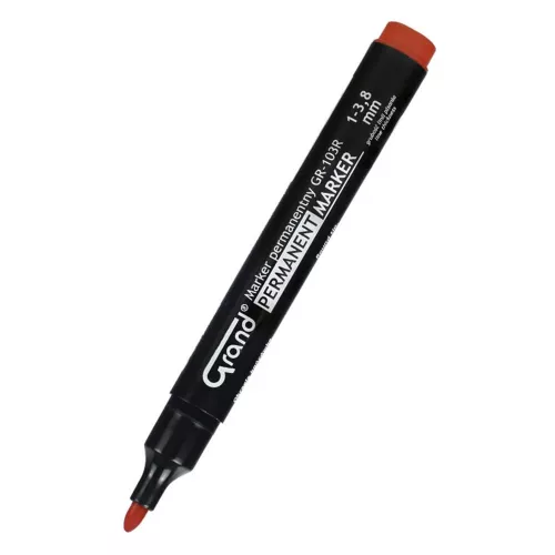 Alkoholos marker GRAND kerek piros