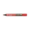 Alkoholos marker PILOT 400 vágott piros