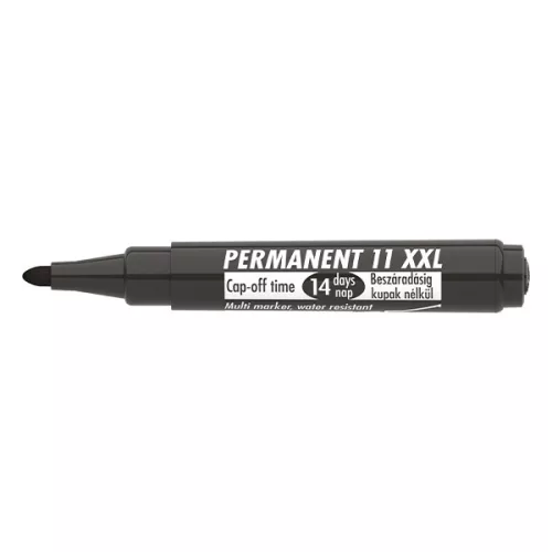 Alkoholos marker ICO Permanent 11 XXL fekete