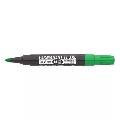 Alkoholos marker ICO Permanent 11 XXL zöld