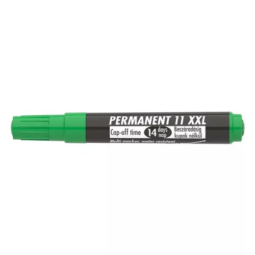 Alkoholos marker ICO Permanent 11 XXL zöld
