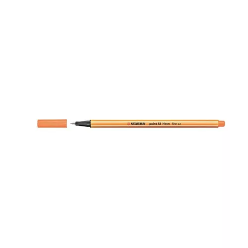 Tűfilc STABILO Point 88 neon narancs