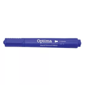 Alkoholos marker OPTIMA kerek kék