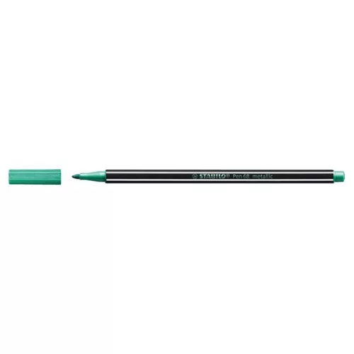 Filctoll STABILO Pen 68 metallic zöld