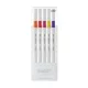 Tűfilc UNI EMOTT 5 darabos készlet 0,4mm (narancs, cinóber, pink, citromsárga, fukszia)
