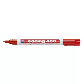 Alkoholos marker EDDING 400 piros