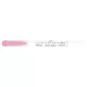 Ecsetfilc kétvégű ZEBRA Mildliner Fluorescent rózsaszín