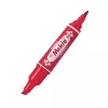 Alkoholos marker kétvégű ZEBRA Hi-Mckie 2,0-4,0 mm piros