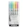 Szövegkiemelő készlet kétvégű ZEBRA Mildliner fluorescent 1,4-4,0 mm 5 darabos
