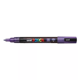 Filctoll UNI Posca PC-3ML csillámló lila