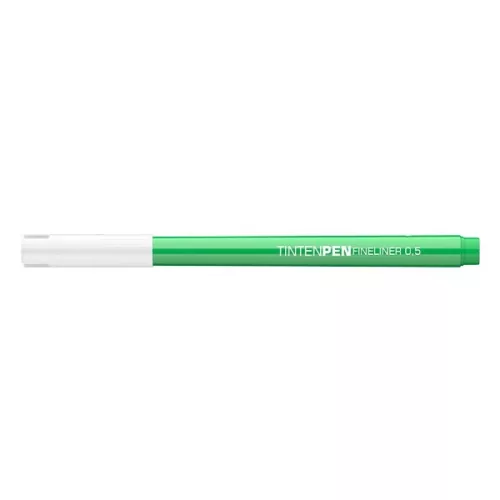 Tűfilc ICO TintenPen átlátszó kupakkal zöld 0,5