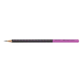   Grafitceruza FABER-CASTELL Grip 2001 HB kéttónusú fekete/pink