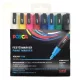 Filctoll UNI Posca PC-3M 8 darabos készlet
