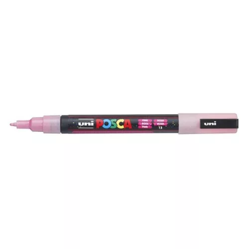 Filctoll UNI Posca PC-3M csillám színek 8 darabos