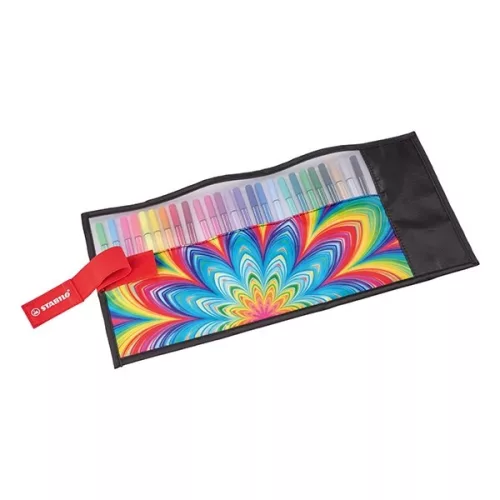 Filctoll STABILO Pen 68 Arty feltekerhető 25 darabos