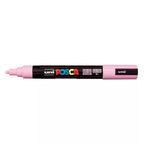 Filctoll UNI Posca PC-5M világos rózsaszín