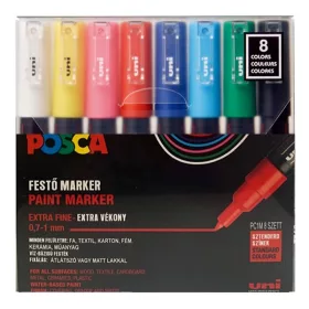 Filctoll UNI Posca PC-1M 8 darabos