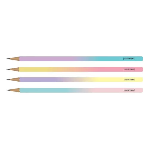 Grafitceruza ASTRA PEN ombre háromszögletű HB 48 darabos