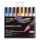 Filctoll UNI Posca PC-5M pasztell színek 8 darabos készlet