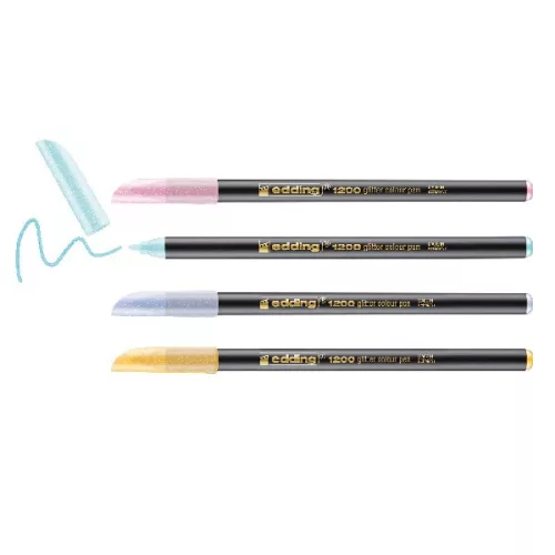 Filctoll EDDING 1200 csillámos 4 darabos
