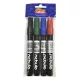 Alkoholos marker NEBULO 233-S kerek4 darabos