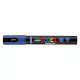 Filctoll UNI Posca PC-5BR ecsethegyű kék