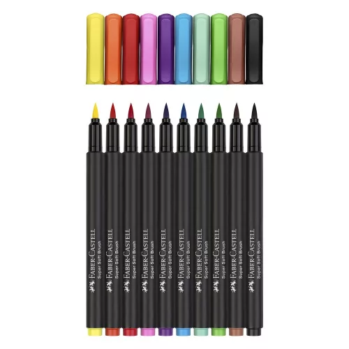 Filctoll FABER-CASTELL Black Edition 10 darabos