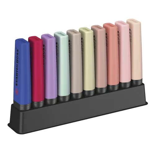 Szövegkiemelő készlet STABILO Boss NatureColors Wildflowers 10 darabos