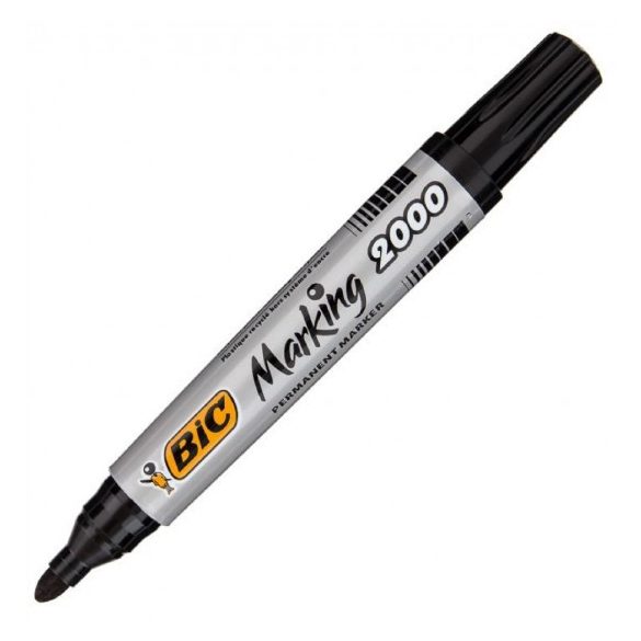 Alkoholos filc BIC 2000 kerek fekete
