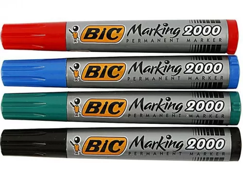 Alkoholos filc BIC 2000 kerek fekete