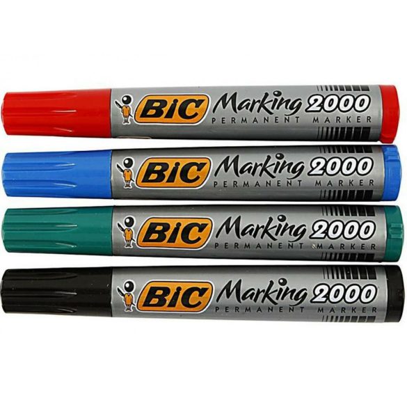 Alkoholos filc BIC 2000 kerek fekete