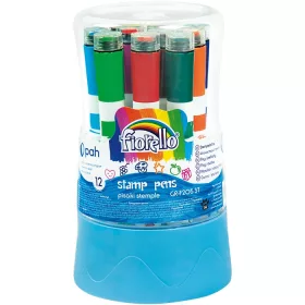 Bélyegző filctoll FIORELLO, 12 db.