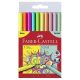 Filctoll készlet Faber-Castell 10 db-os készlet, neon és pasztel színek