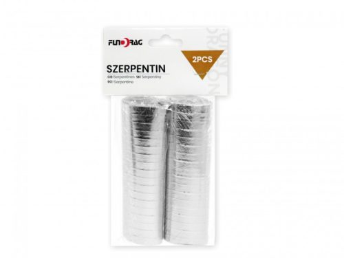 Szerpentin, színes, hologramos, 18 tekercs/cs.