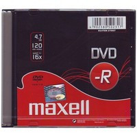 Lemez DVD-R 4.7GB maxell slim