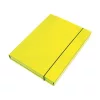 Füzetbox OPTIMA A/4 3 cm-es gerinccel sárga