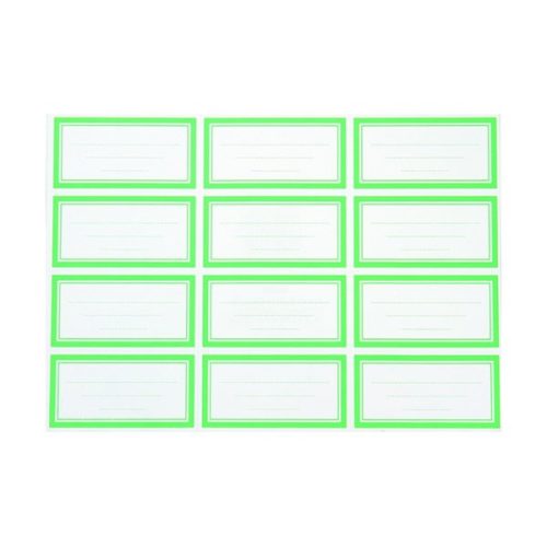 Füzetcímke Z egyszínnyomott