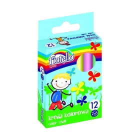Táblakréta FIORELLO 12darabos színes 2x6 szín