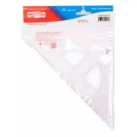 Vonalzó KOH-I-NOOR 744750 háromszög átlátszó  60°/250