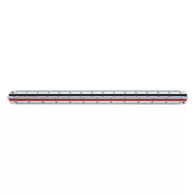 Léptékvonalzó ARISTO College műanyag mérnöki B 30 cm