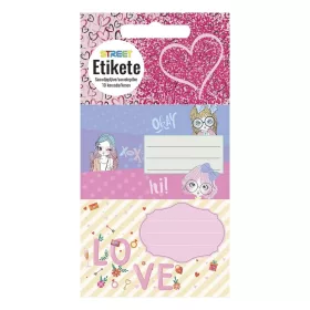 Füzetcímke STREET Kids Girls 10 címke/csomag