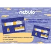 Füzetborító NEBULO A/4 öntapadós sima 10 darabos