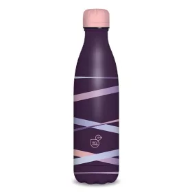 Kulacs duplafalú ARS UNA fém 500 ml Ribbon lila