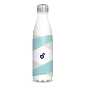 Kulacs duplafalú ARS UNA fém 500 ml csíkos
