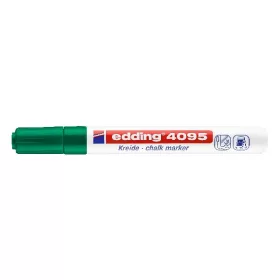 Folyékony kréta EDDING 4095 vágott 2-3 mm zöld